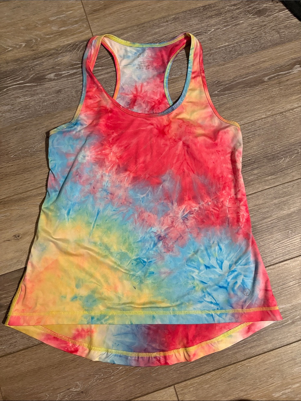 Tie-Dye Racerback Tank Top